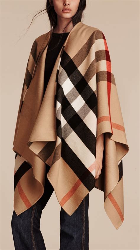 poncho burberry bambina|how to authentic burberry poncho.